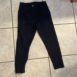 Zyia Active Black Side Pocket Athleisure Leggings High‎ Rise Size 6/8